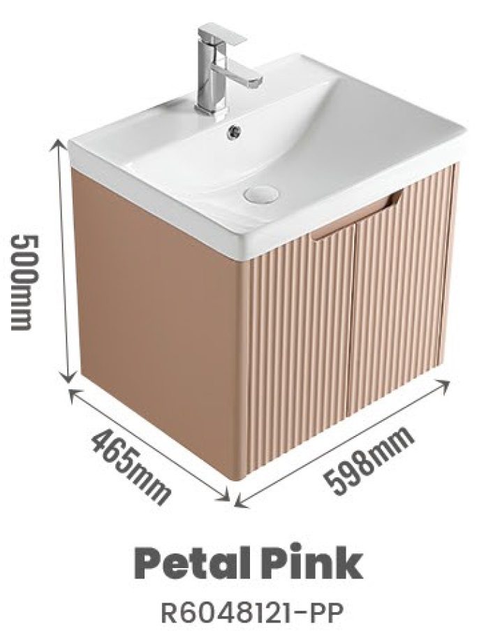 CUBI 600mm PVC Vanity Cabinet CURVO R6048121 view 5