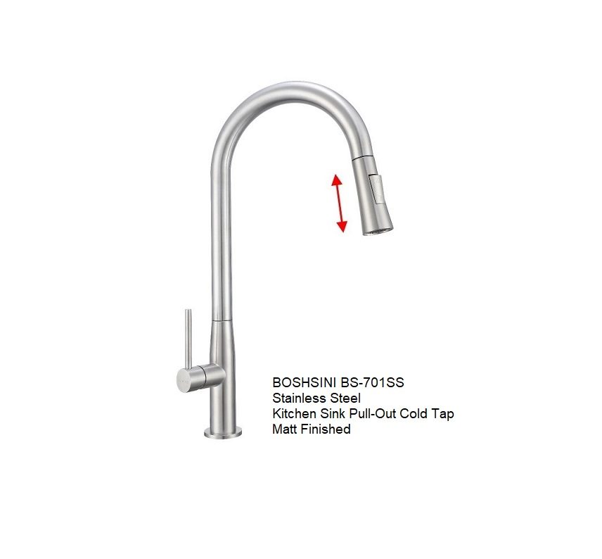 BOSHSINI Nano Kitchen Sink BSQ-6845 view 3