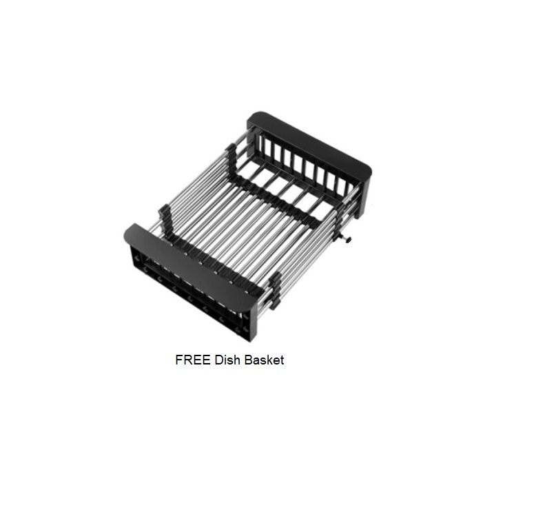 600mm Stainless Steel Kitchen Sink KS-6045LN GM view 10