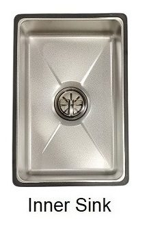Stainless Steel Workstation Kitchen Sink KS-6845NHC SS view 12