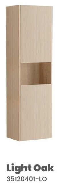 CUBI PVC Bathroom Side Storage Cabinet - GAIA 35120401 view 7