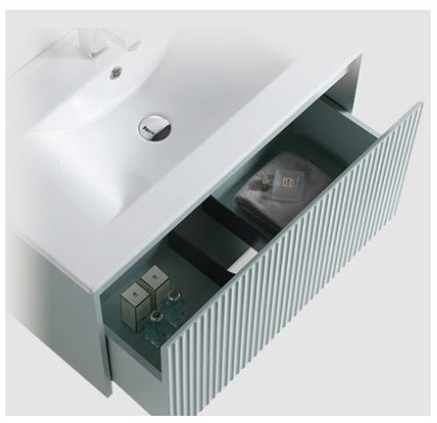 CUBI 600mm PVC Bathroom Drawer Cabinet COVE 6046102