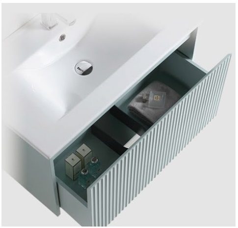 CUBI 800mm PVC Bathroom Drawer Cabinet COVE 8046102