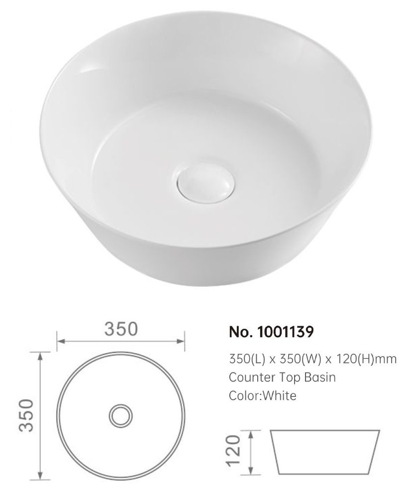 DUSCHE 500mm PVC Vanity Cabinet With Counter Top Sink D5103C view 7