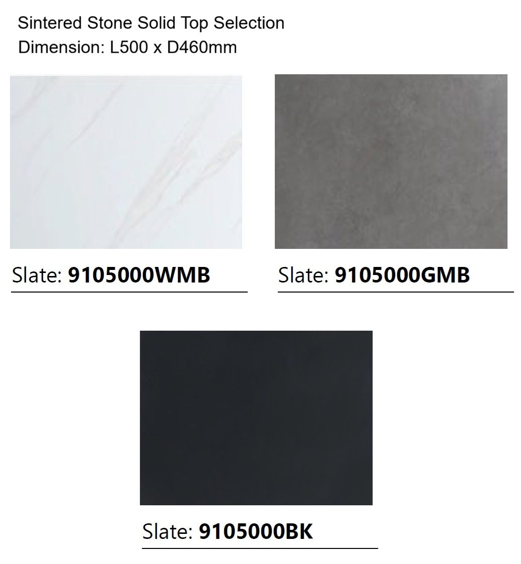 DUSCHE 500mm PVC Vanity Cabinet With Counter Top Sink D5103C view 5