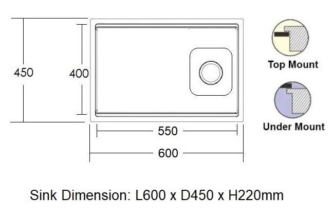 BATHAR Stainless Steel Workstation Kitchen Sink KS-6045NHC SS view 7
