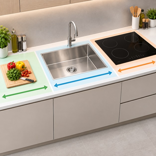 Kitchen Sink Size Guide for HDB & BTO Kitchens