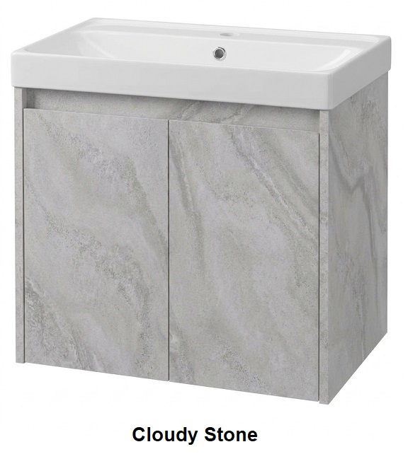 CUBI 700mm PVC Vanity Cabinet NEO 7040211 Flat Door view 5