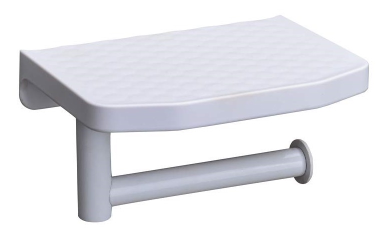 DUBELL ABS Paper Holder With Tray D-007 Black & White Color view 2