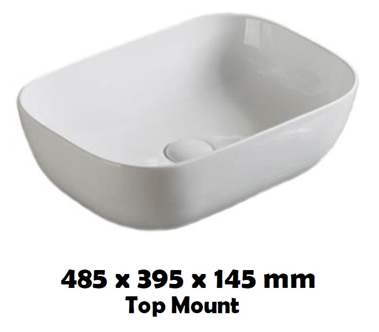 BARON Counter Top Ceramic Basin A419