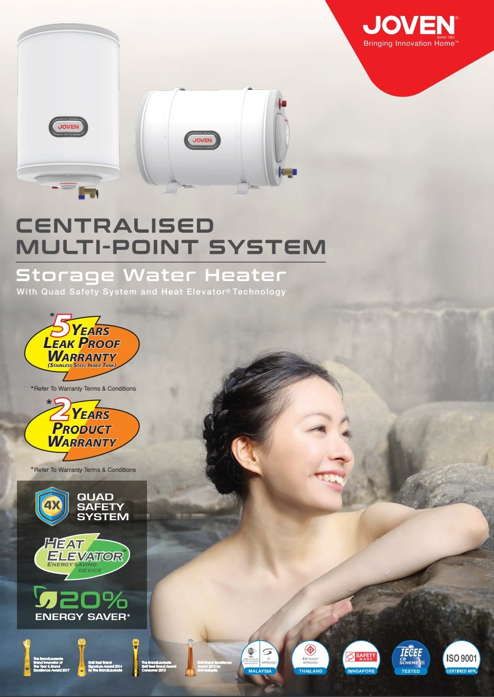 JOVEN JSH 35 Storage Water Heater - 35 Litre view 2