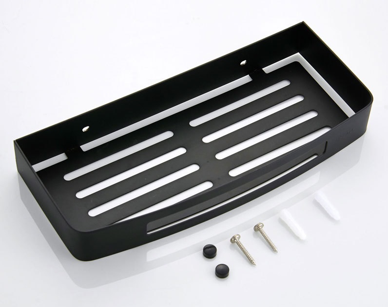BATHAR Stainless Steel Shampoo Basket BB-3012 BK view 2