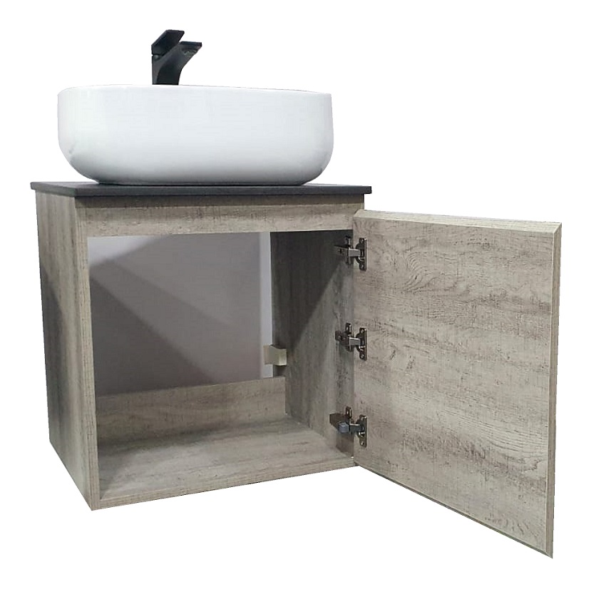DUSCHE 500mm PVC Vanity Cabinet With Counter Top Sink D5103C view 3