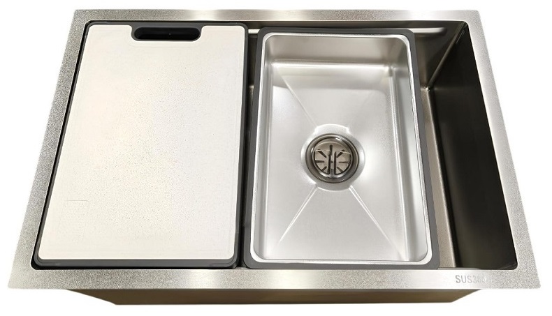 Stainless Steel Workstation Kitchen Sink KS-6845NHC SS view 3