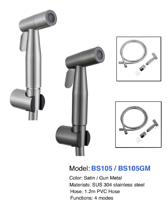 BOSHSINI Stainless Steel Bidet Sprayer BS-105