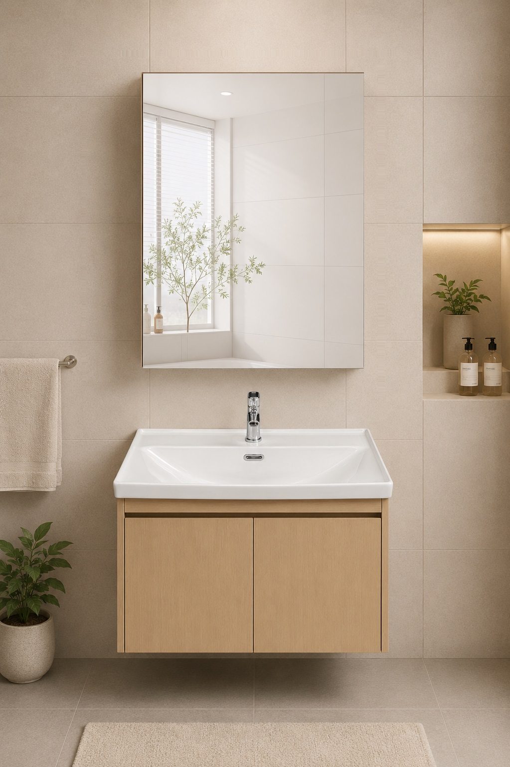 700mm PVC Vanity Cabinet EBC-7047