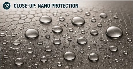 Nano-coated stainless steel kitchen sink