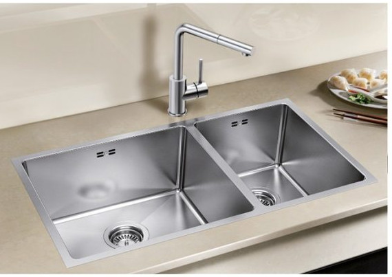 BLANCO Quatrus 435/285-IU (L) Undermount Sink view 2