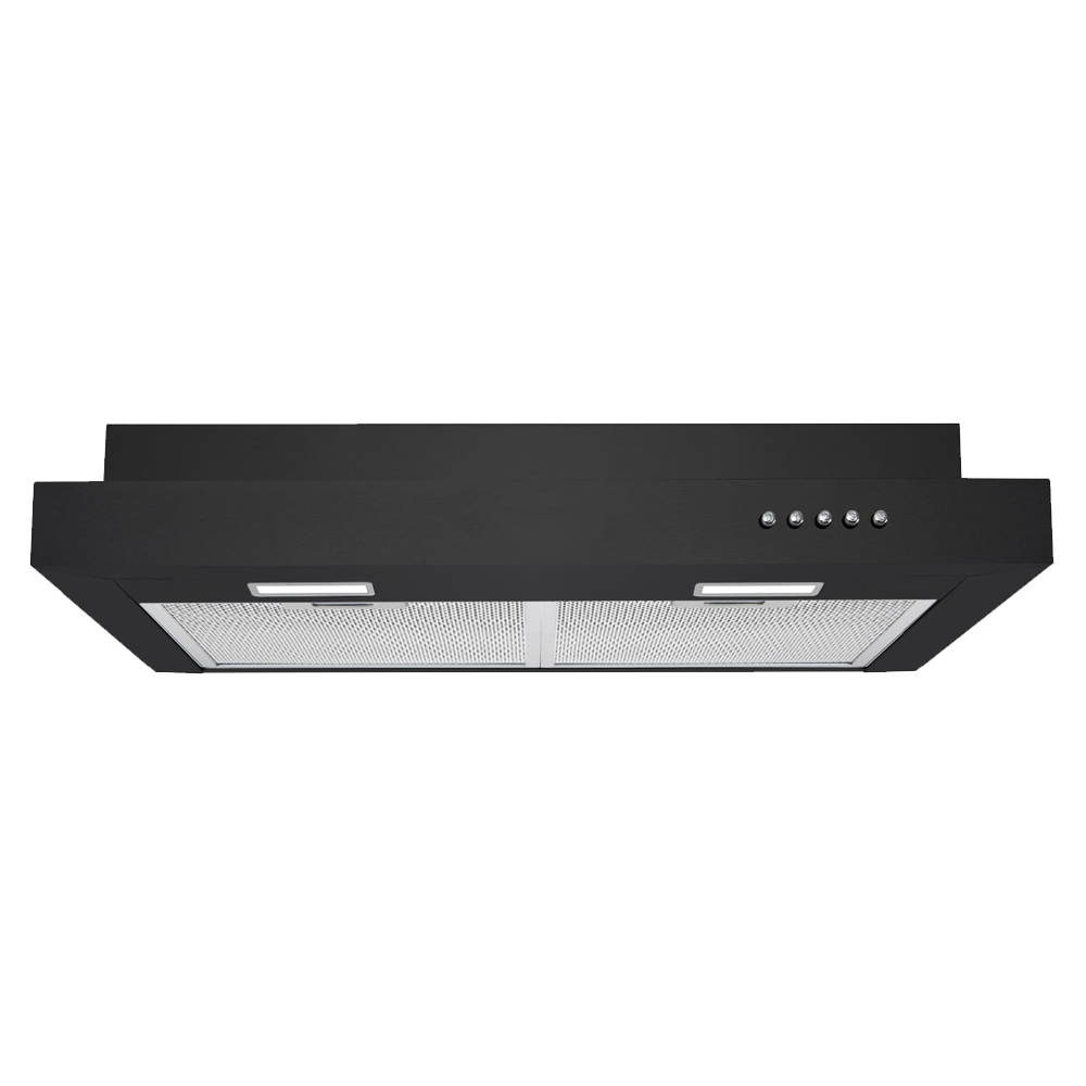 EF 60cm Semi-Integrated Cooker Hood EFCH-6202T-BK Matte Black