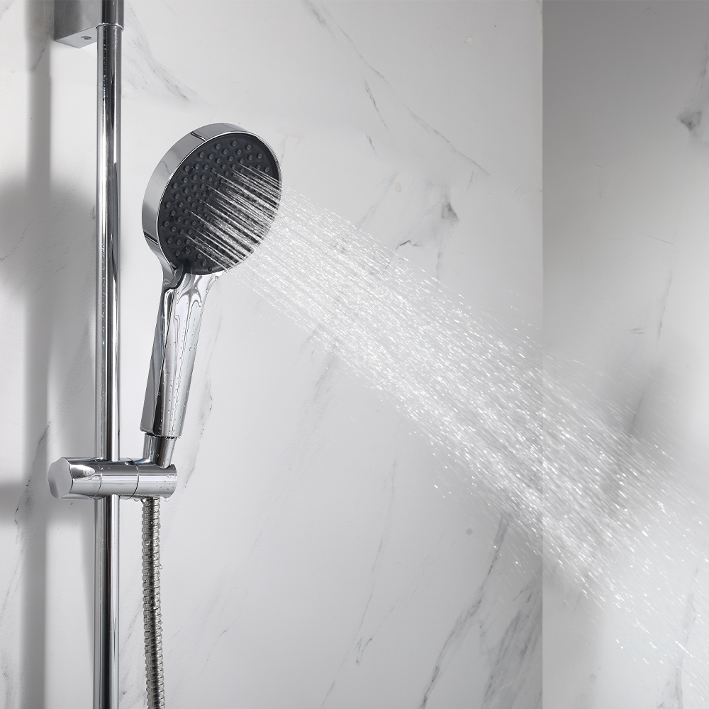 Rubine Rain Shower Set Without Bath Mixer RSR-MAY520-CH view 7
