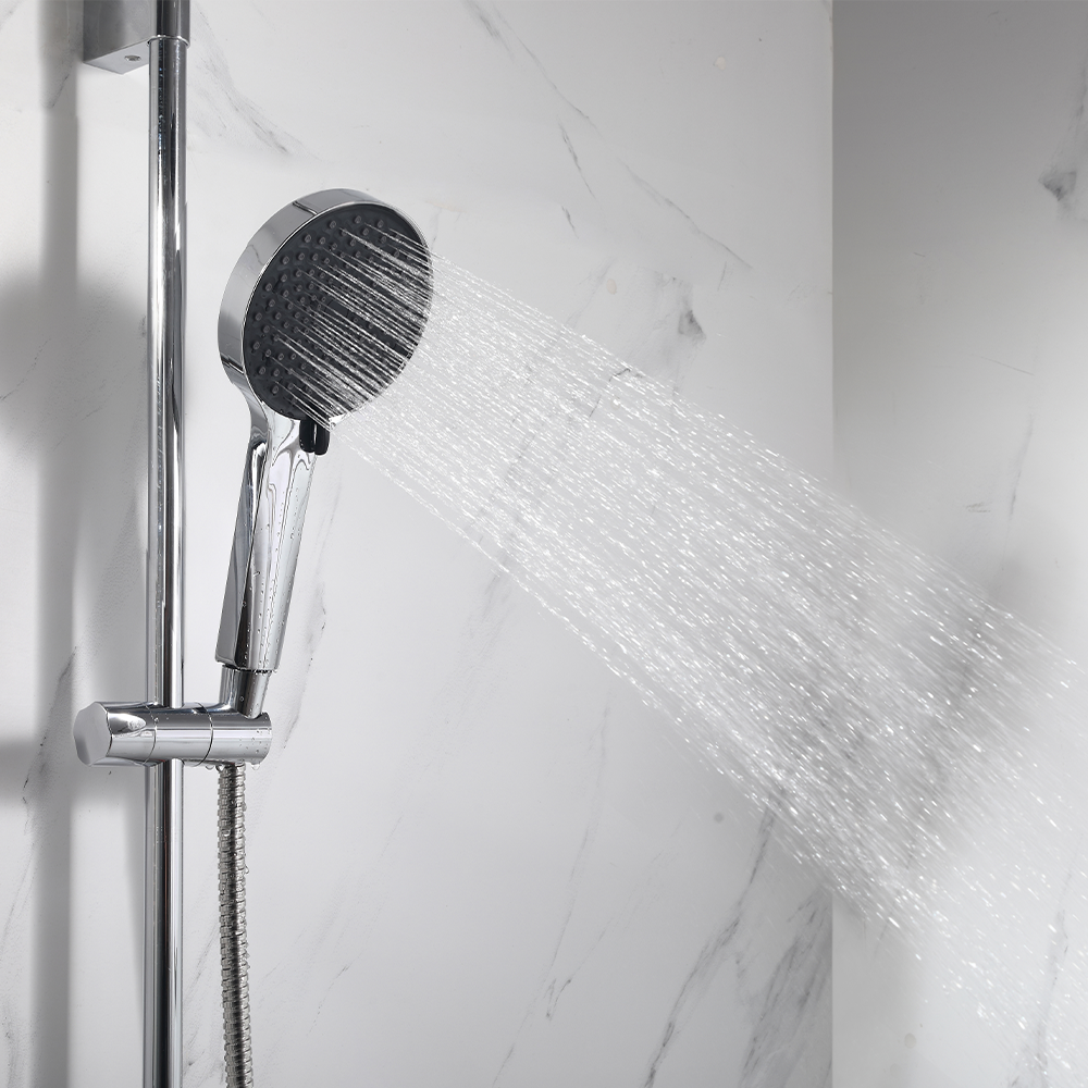 Rubine Rain Shower Set Without Bath Mixer RSR-MAY520-CH view 8