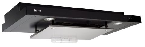 TECNO DYNA-X TCH-939TC BK Built-In Black Color Cooker Hood