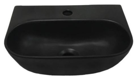 BARON Black Color Ceramic Basin A265 BLK