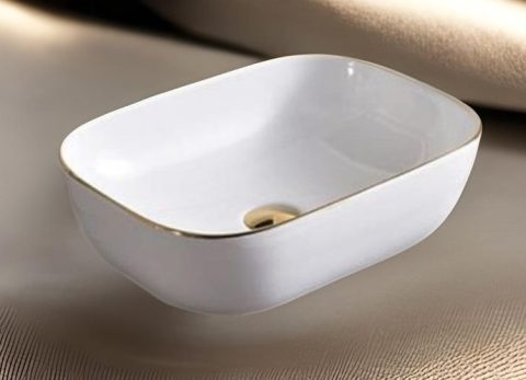 BATHAR 460MM Counter Top Ceramic Basin C-6023