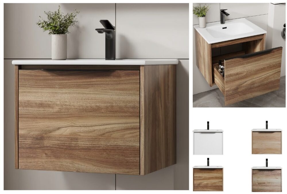 600mm PVC Vanity Cabinet Set 2006204