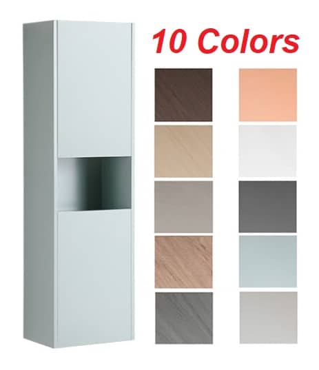 PVC Bathroom Side Storage Cabinet - GAIA 35120401