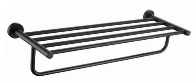 NOBEL Towel Rack 63002-BK Matt Black
