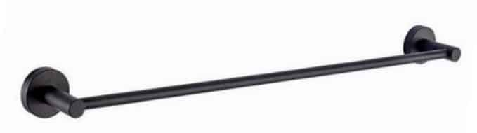 NOBEL Single Towel Bar 63011-BK Matt Black