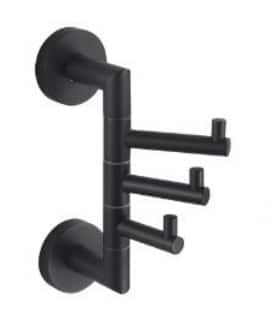 NOBEL Bathroom Swivel Hook 63033-BK