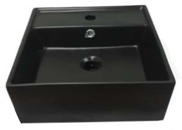 BARON Black Color Ceramic Basin A173 BLK