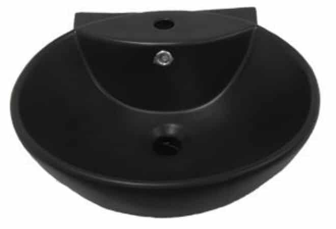 BARON Black Color Ceramic Basin A248 BLK