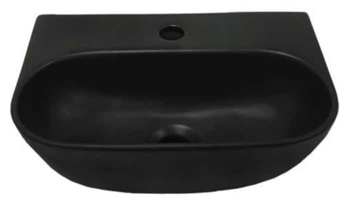 BARON Black Color Ceramic Basin A265 BLK