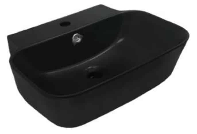 BARON Black Color Ceramic Basin A462 BLK