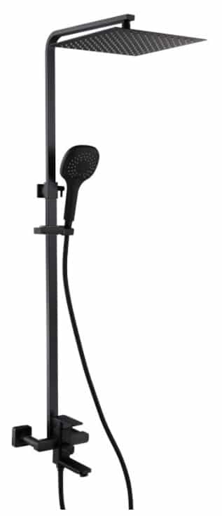 BOSHSINI Rain Shower Set BS-218 BK Black Color