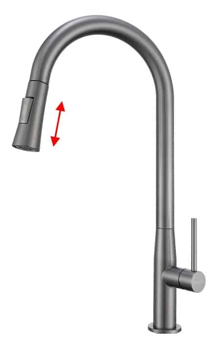 BOSHSINI Pull-Out Kitchen Sink Cold Water Tap - BS710 GM