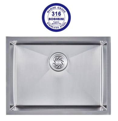 BOSHSINI 316 Stainless Steel Kitchen Sink BSQ 6545NRD