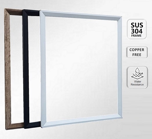 BATHAR Stainless Steel Frame Wall Mirror BWM-5060