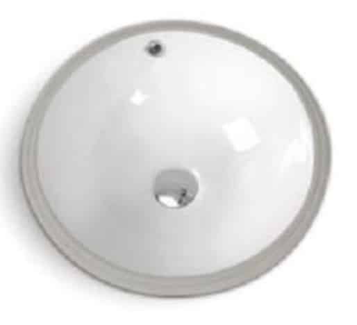 NOBEL Under Mount White Color Ceramic Basin - C-551