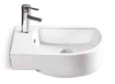 NOBEL Small Size Corner Ceramic Basin - C-7715