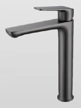 COSTA CT-12020-GM Tall Basin Mixer Tap - Gun Metal Finished