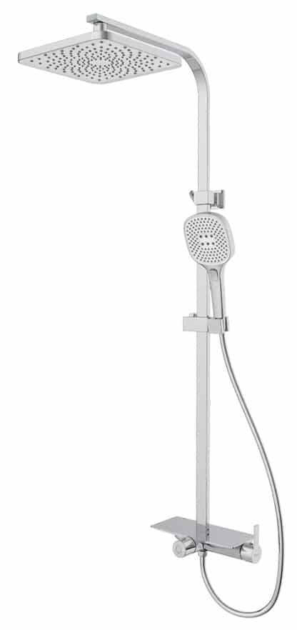 RUBINE Rain Shower Set RSC-DECKOS-F4-CH