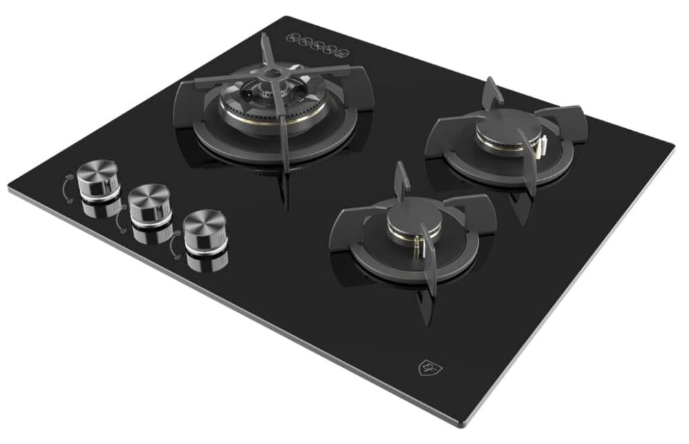 EF Glass Cooker Hob EFH 6530 WT VGB