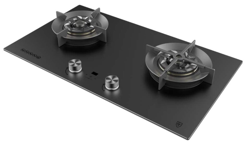 EF Glass Cooker Hob With Timer EFH 7628 WT VGB