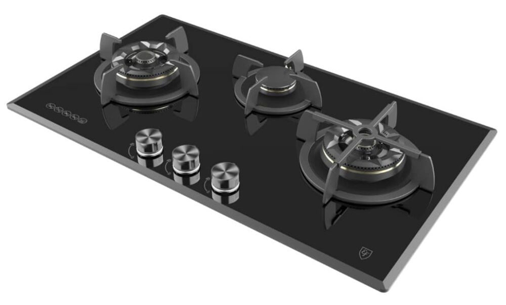 EF Glass Cooker Hob EFH 7636 WT VGB