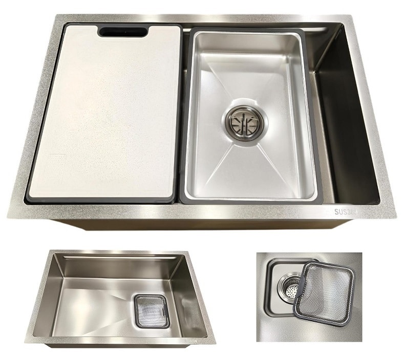 Stainless Steel Workstation Kitchen Sink KS-6845NL SS