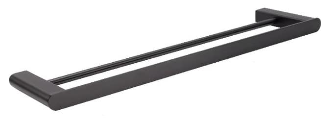 Double Towel Bar L8026-BK Matt Black